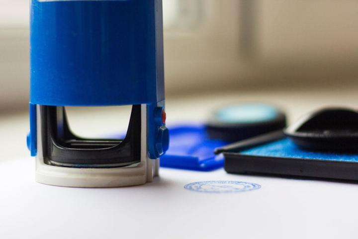 Création tampon personnalisé Avignon